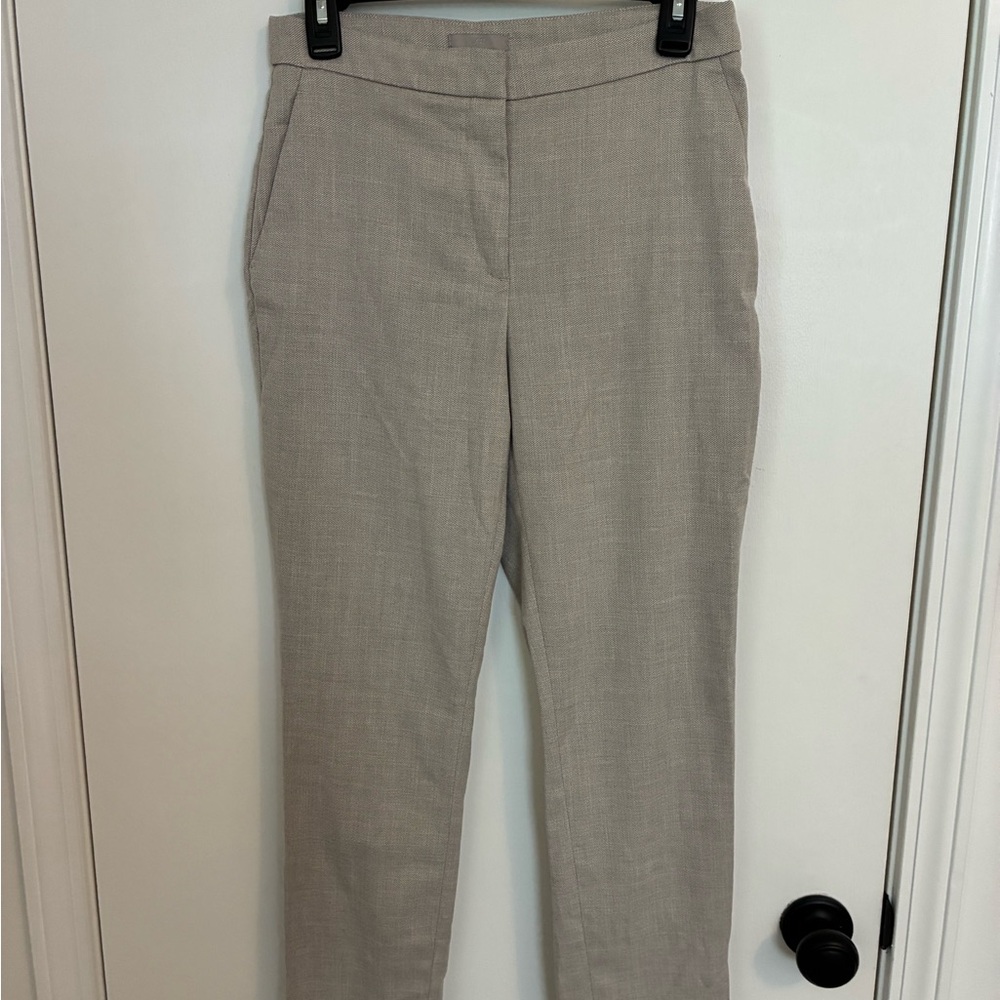 H&M Light Gray Straight Leg Women's Pants
